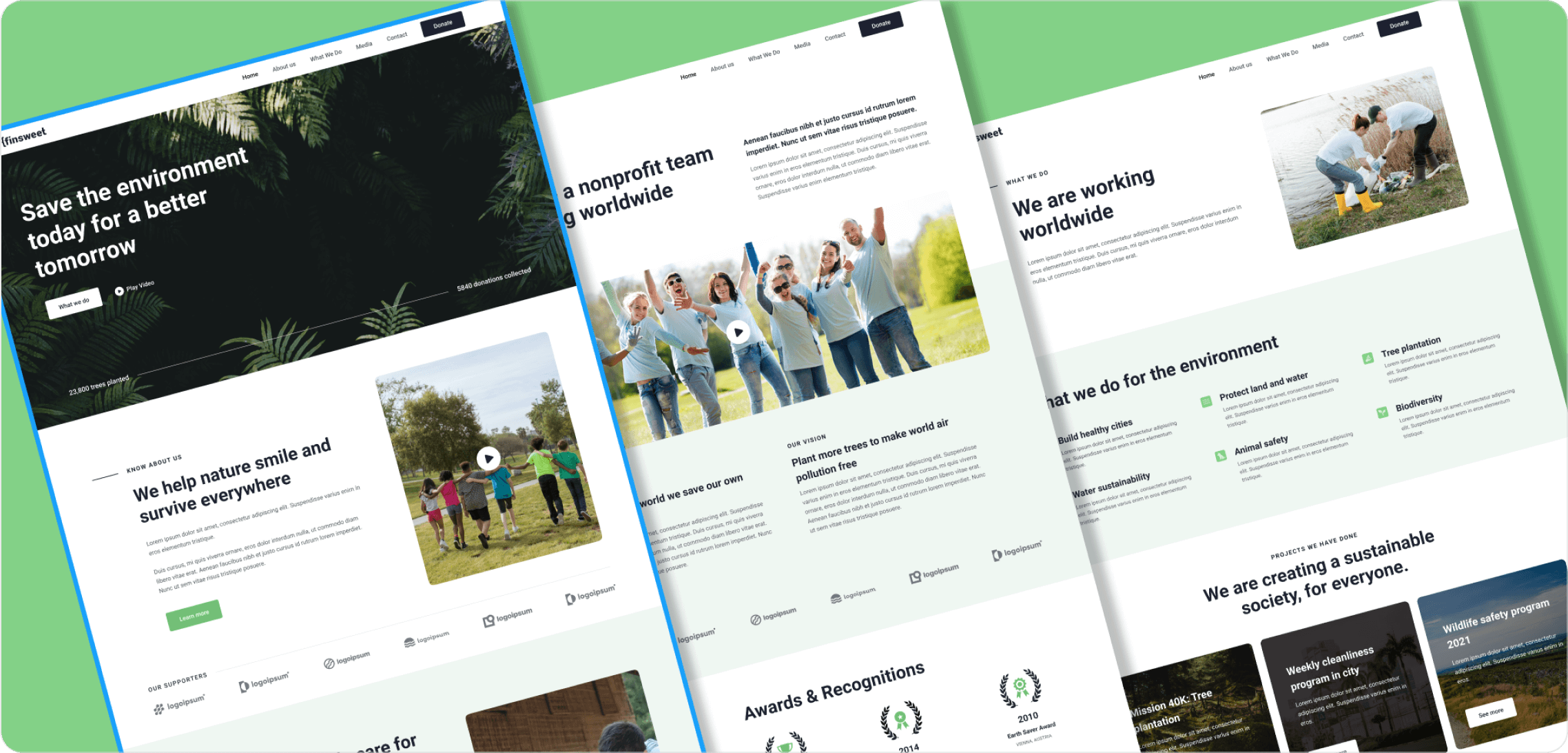 Clean Client Web Design Clean Client Web Design